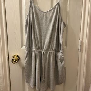 Gray jumpsuit/romper